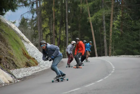 freeboarders on the spot